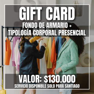 Fondo de armario + Tipología Corporal Presencial